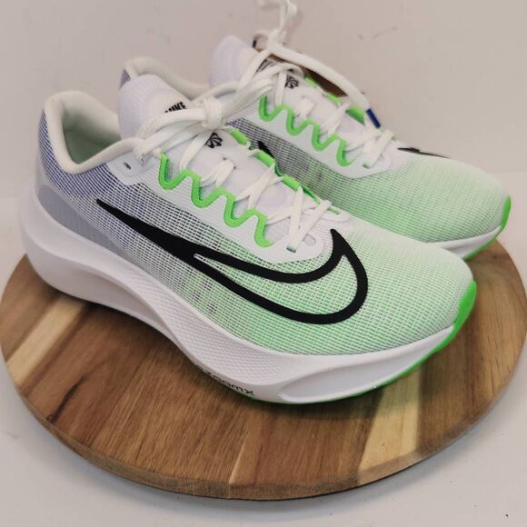 Nike Men's Zoom Fly 5 Green White Size 10 running/training - Picture 3 of 12